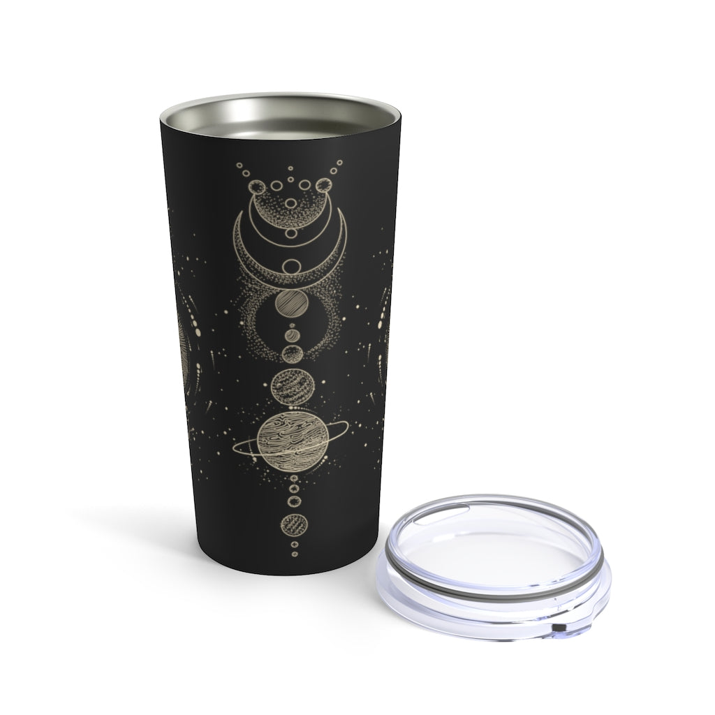 Moon Tumbler - 20oz Sacred Geometry Tavel Mug