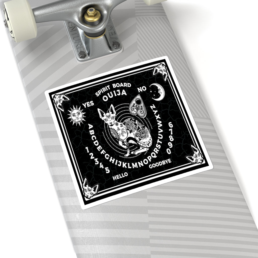 Ouija Sphynx Square Stickers