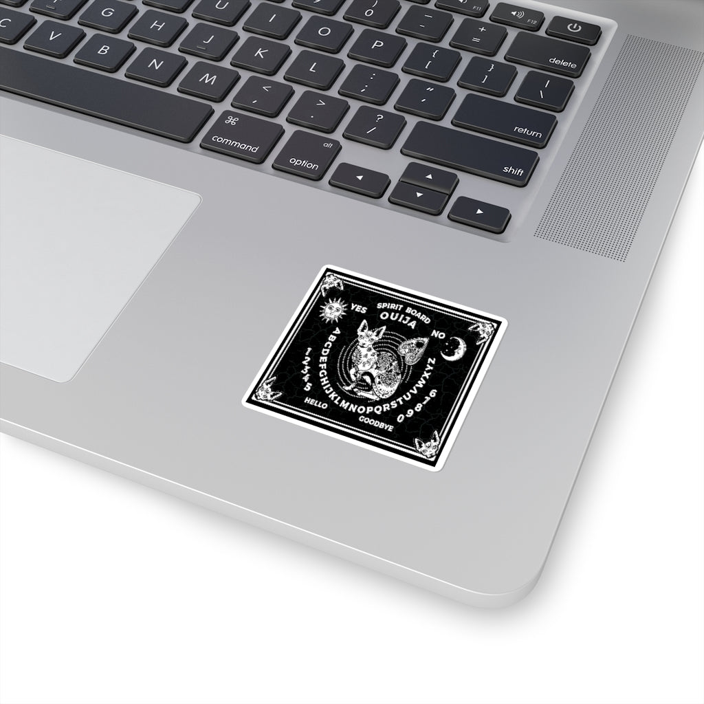 Ouija Sphynx Square Stickers