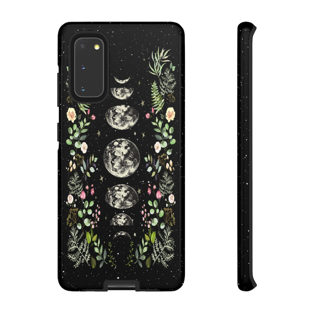 moonlit garden phone case