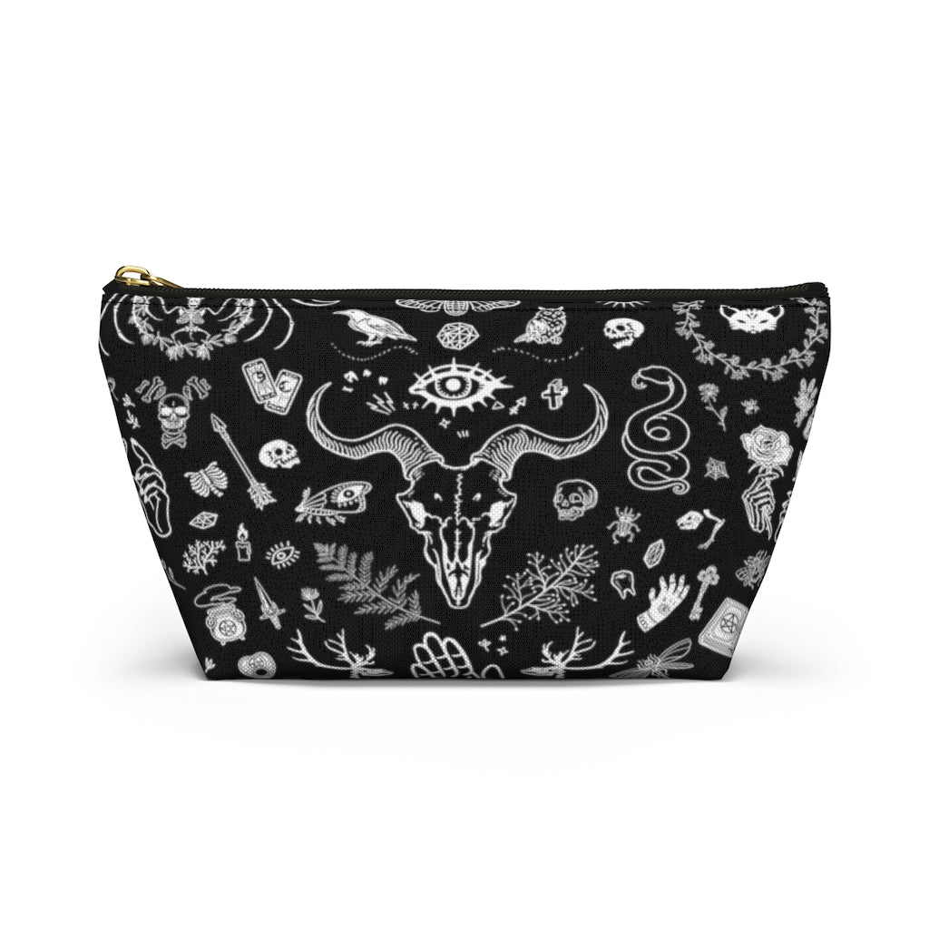 Black Witchy Cosmetic Bag