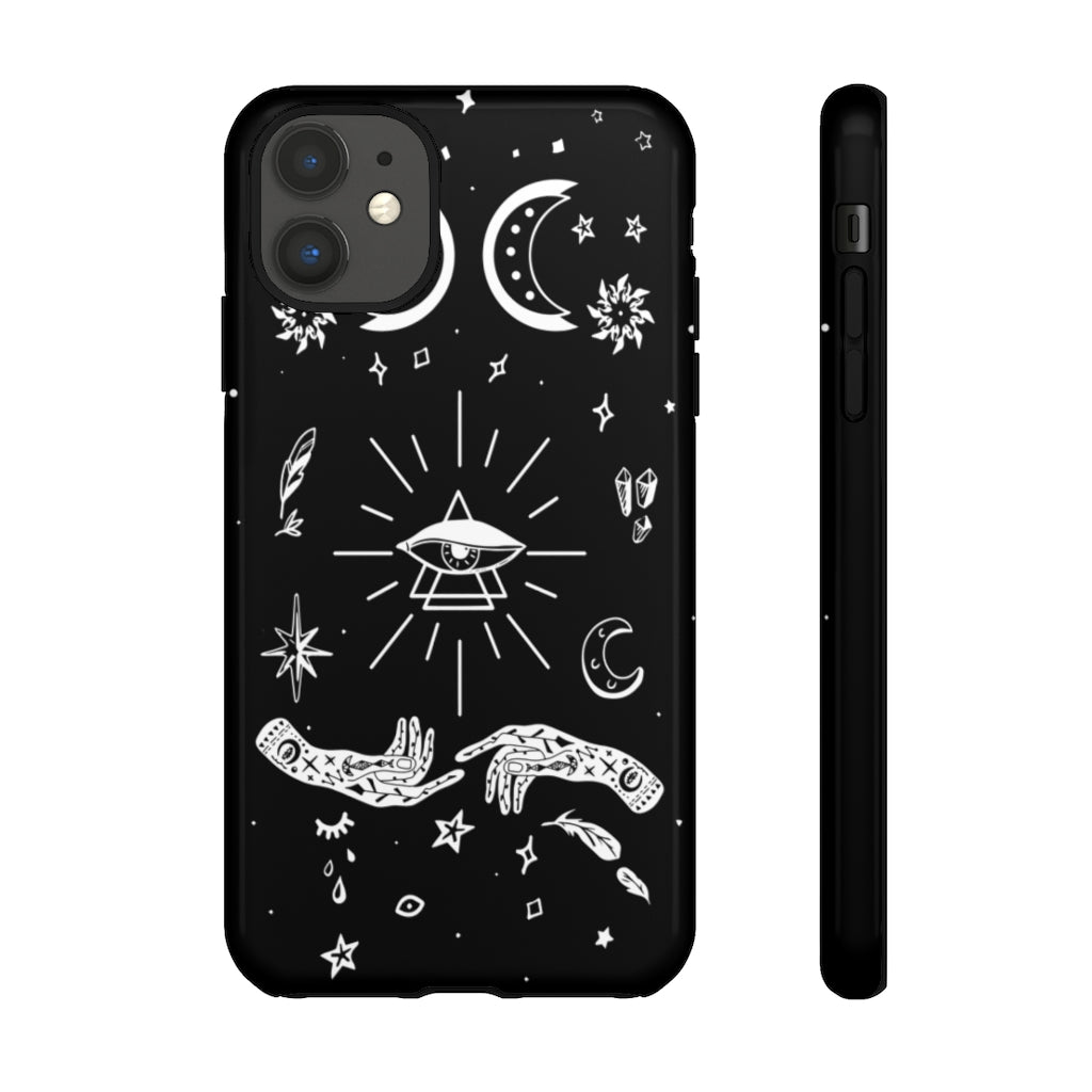 Mystical Phone Case - Third Eye & Moons