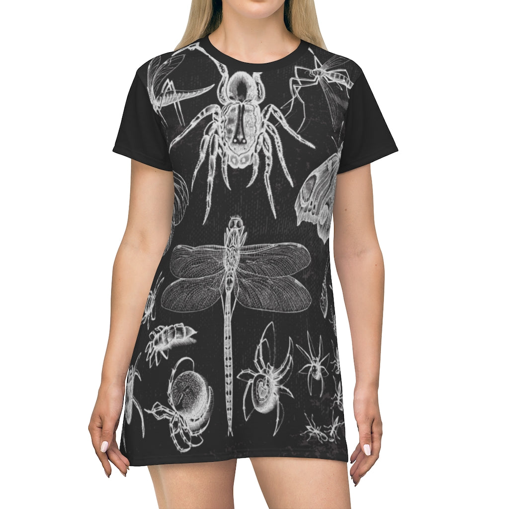 Insects Moths Grunge Dress
