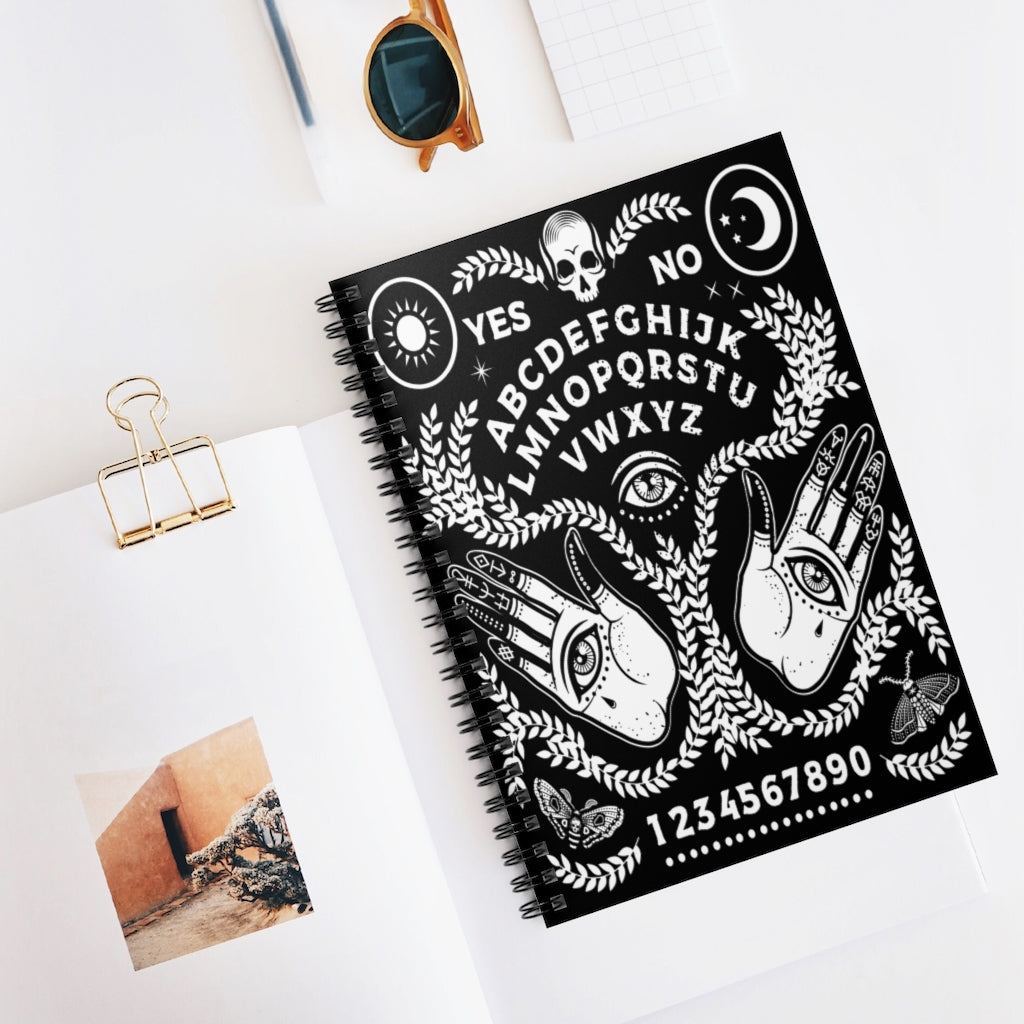 Ouija Spiral Notebook - Ruled Line