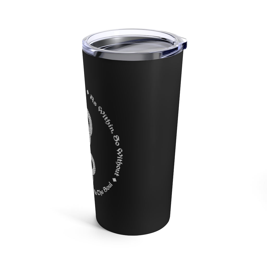 The Two Serpents Intertwined Tumbler 20oz