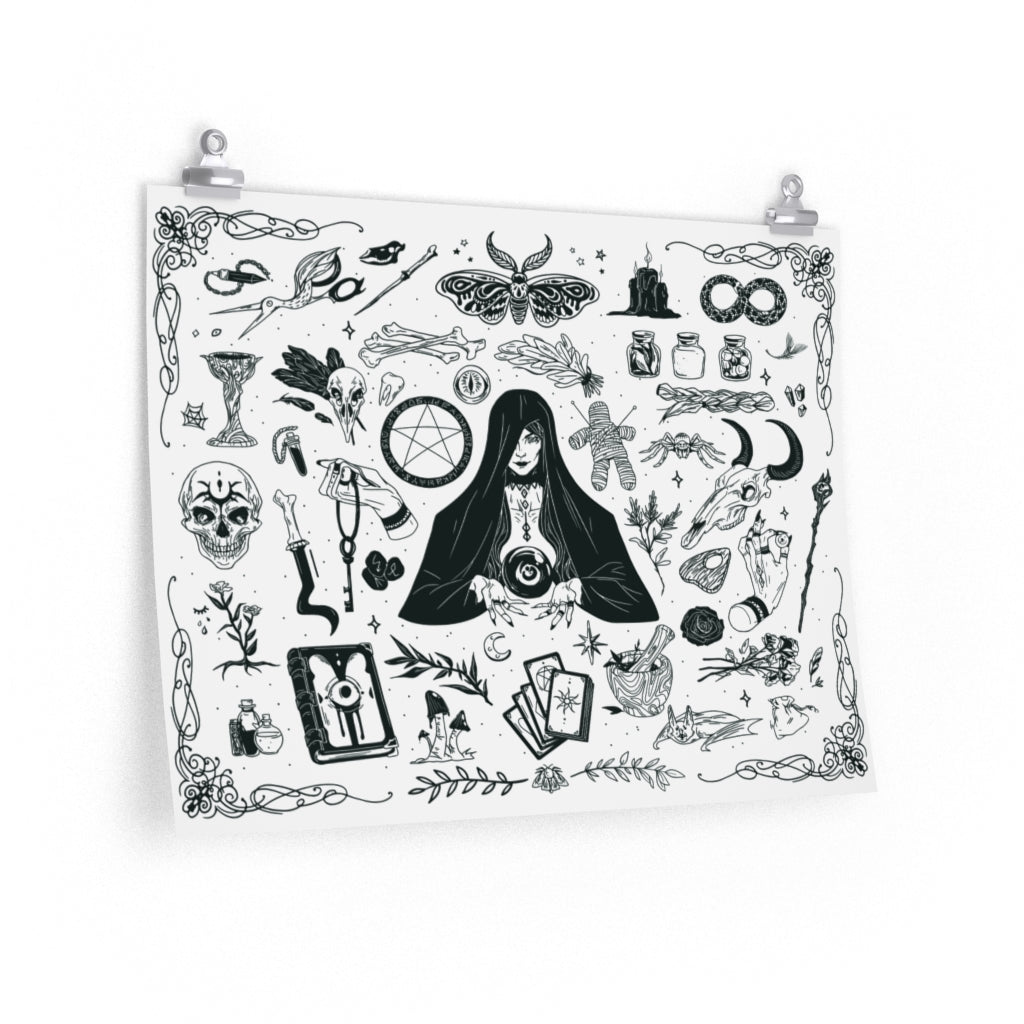 Witchy Art Print