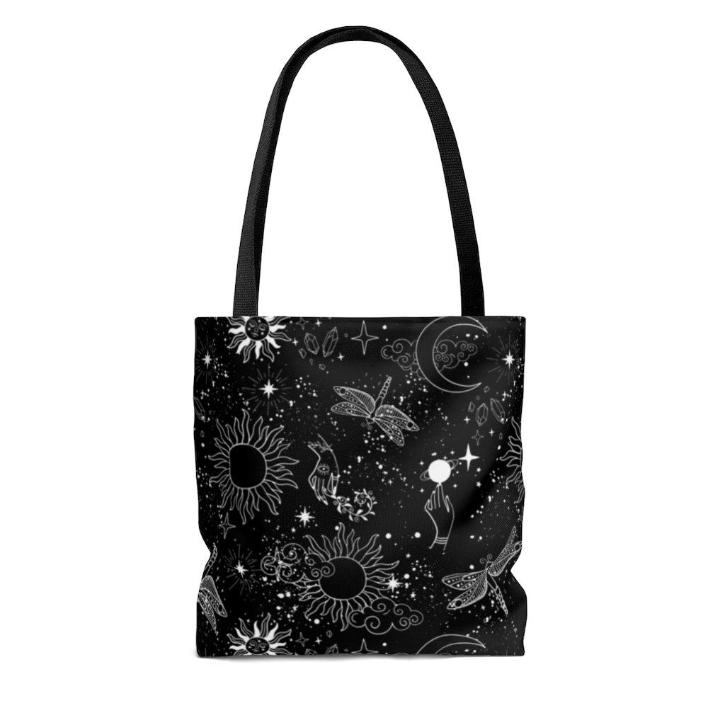 Spells and Galaxy Tote Bag