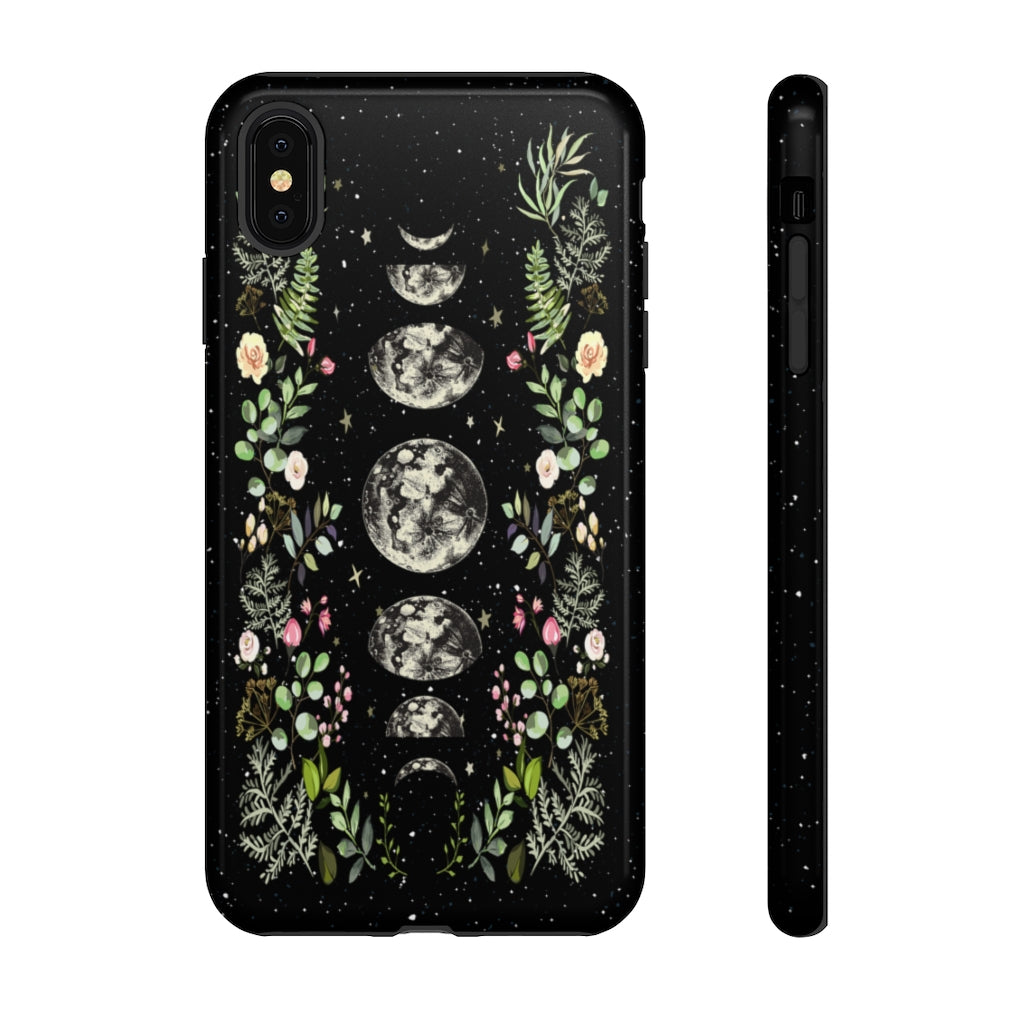 moonlit garden phone case