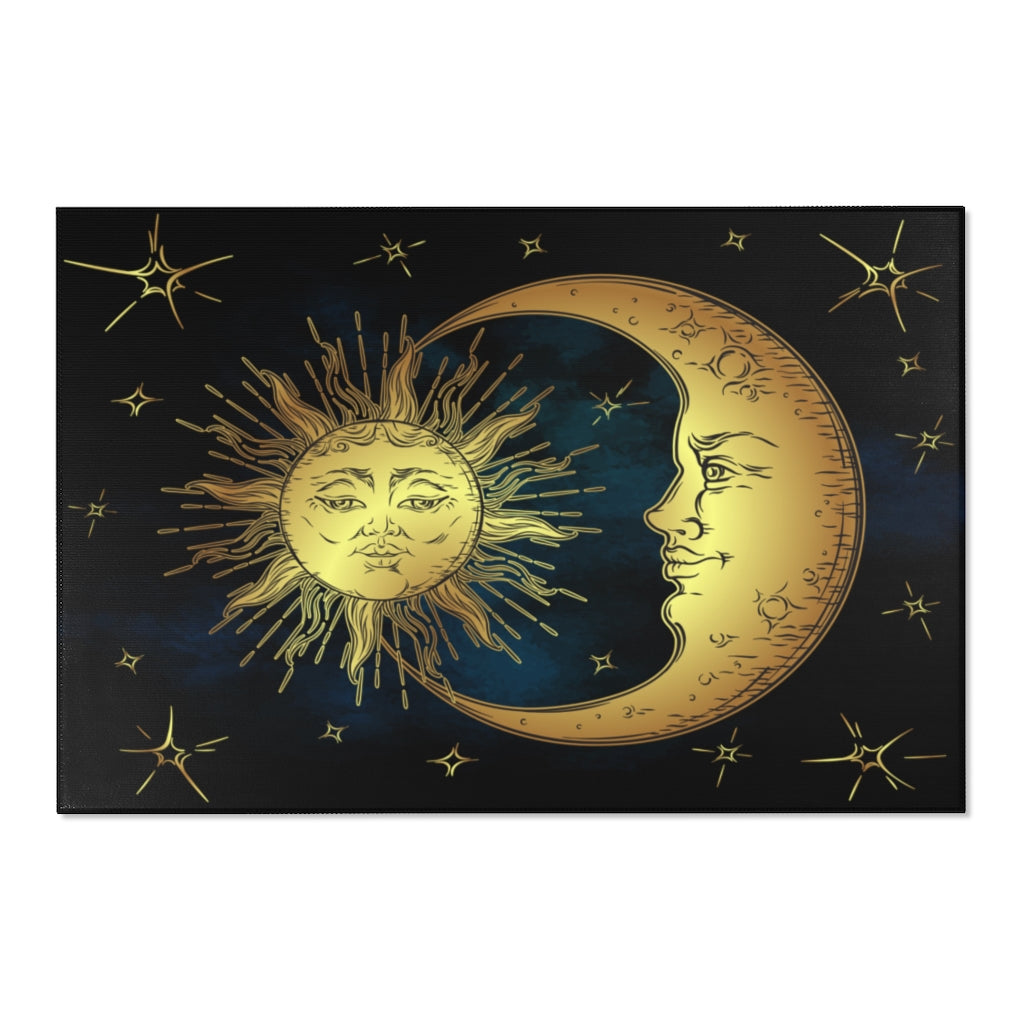 Sun and Moon Area Rug