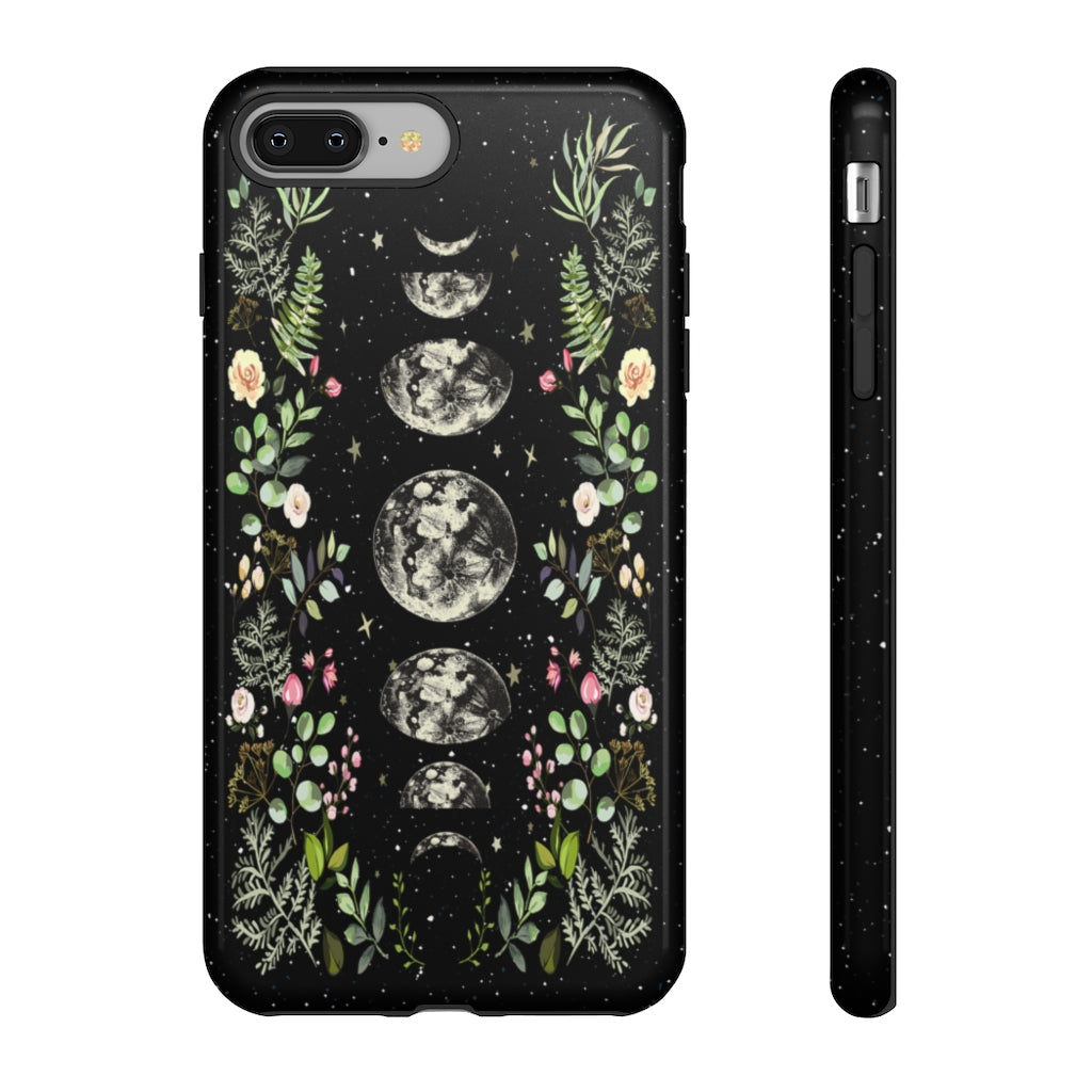 moonlit garden phone case