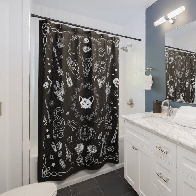 The Witchy Shower Curtain
