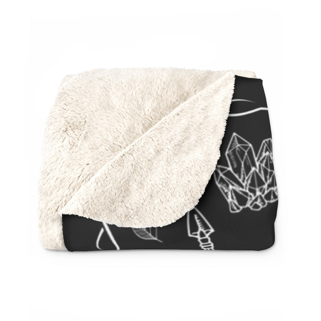 Witchy Blanket - Soft Fluffy Witchcraft Throw