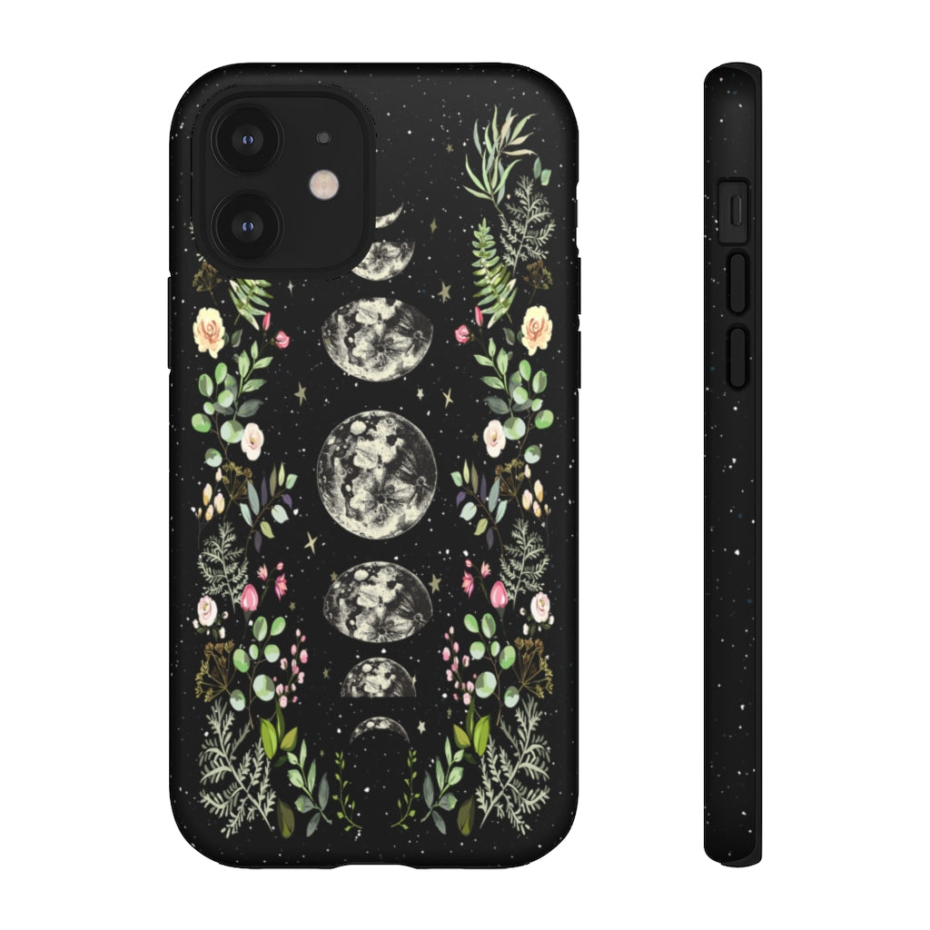 moonlit garden phone case