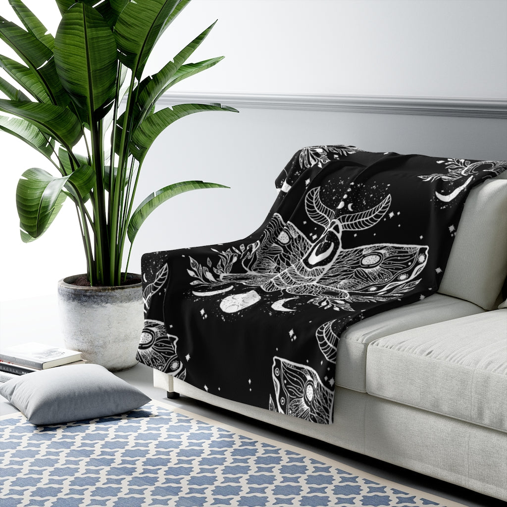 The Moth Soft Fluffy Blanket