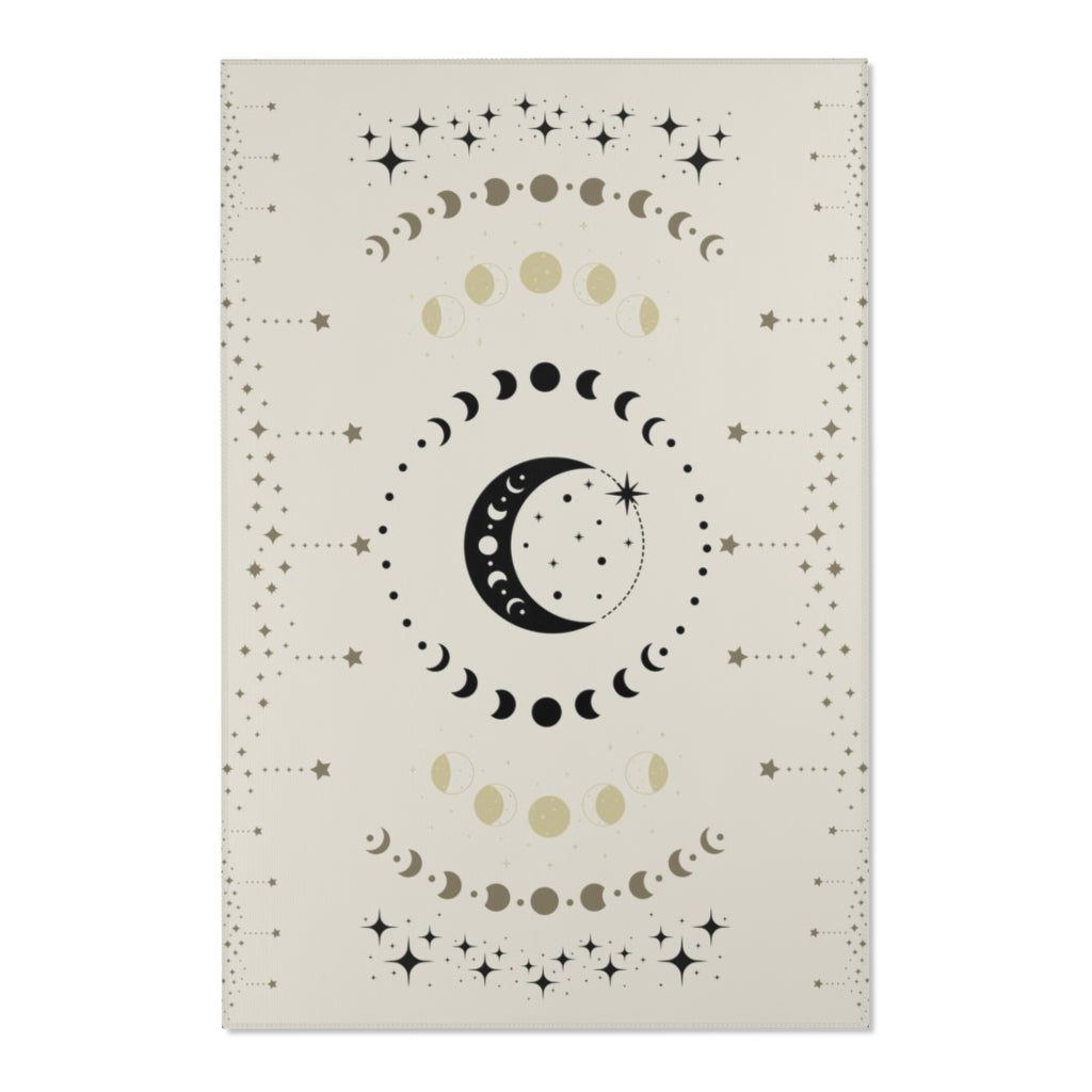 Beige Moon Area Rug