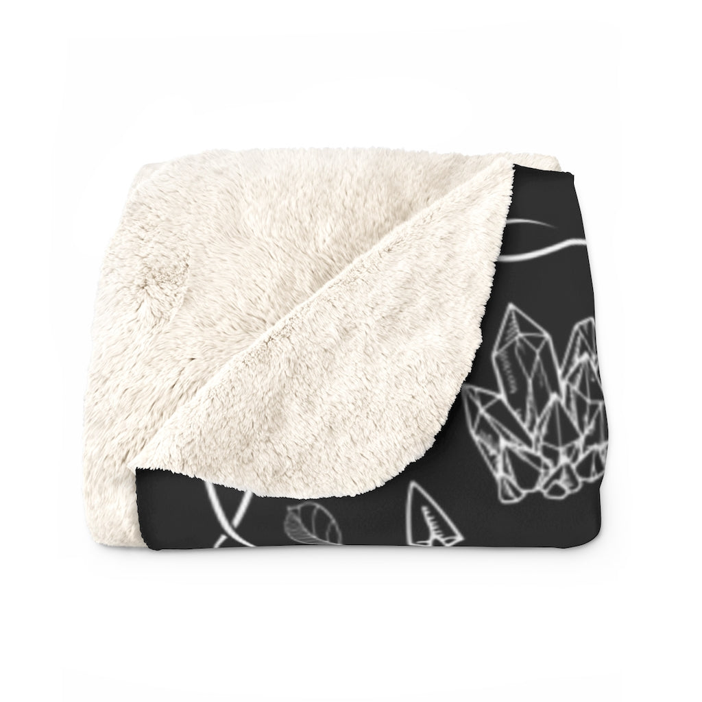 Witchy Blanket - Soft Fluffy Witchcraft Throw
