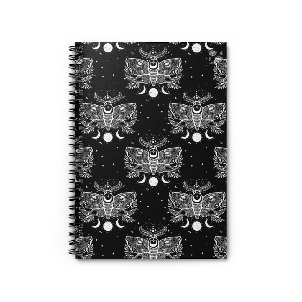 The Moth Notebook - Gothic Butterfly Journal