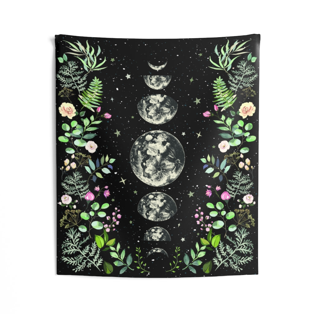 Moonlit Garden Tapestry
