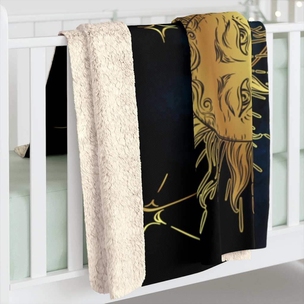 Sun and Moon Blanket - Celestial Throw