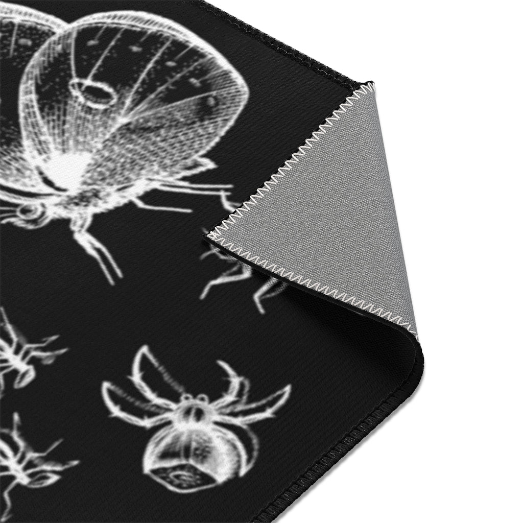 Insects and Moths Area Rug