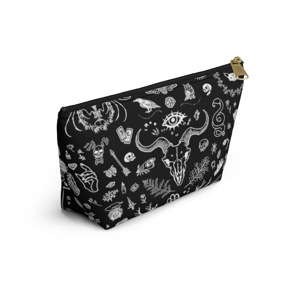 Black Witchy Cosmetic Bag