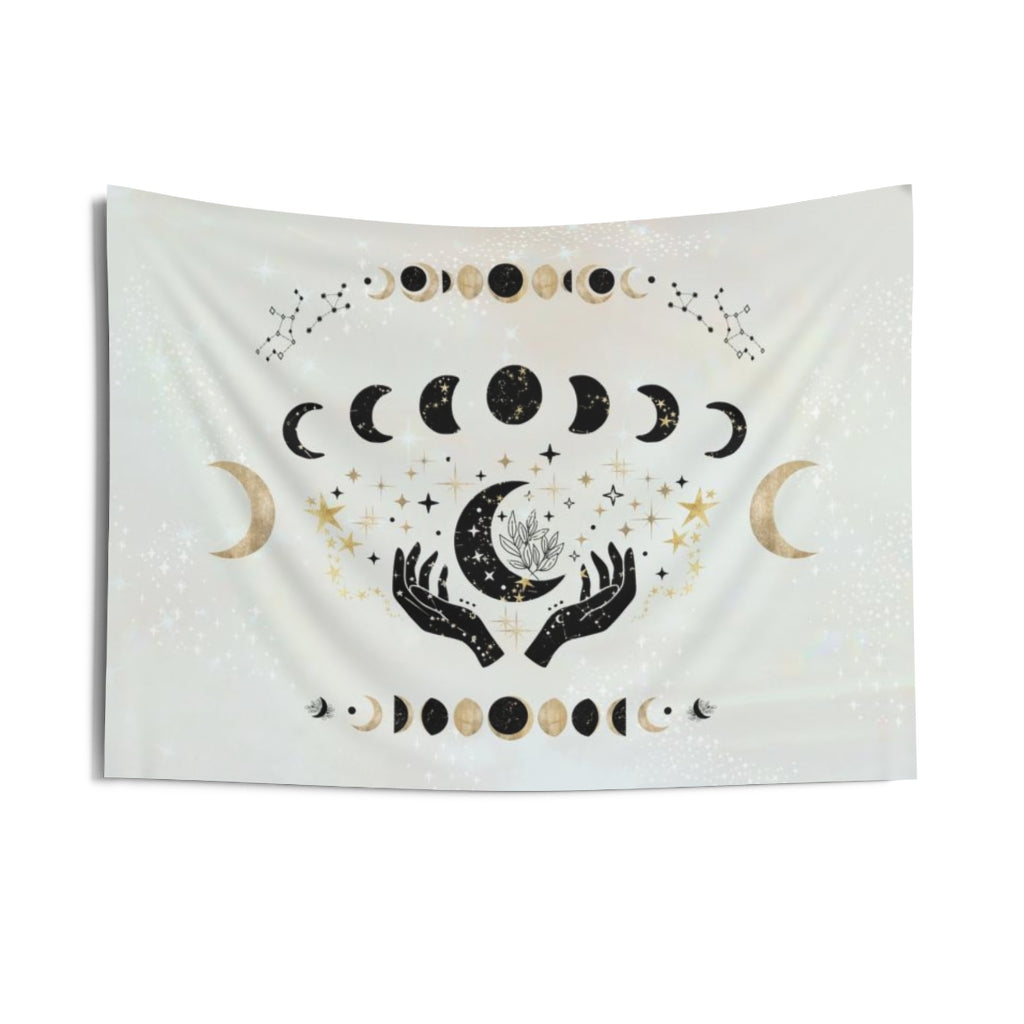 Celestial Moon Tapestry