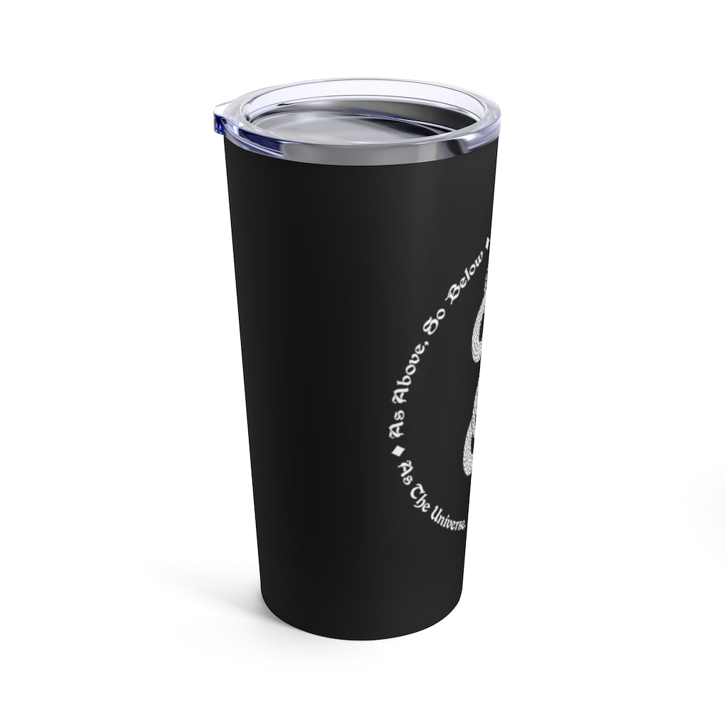 The Two Serpents Intertwined Tumbler 20oz