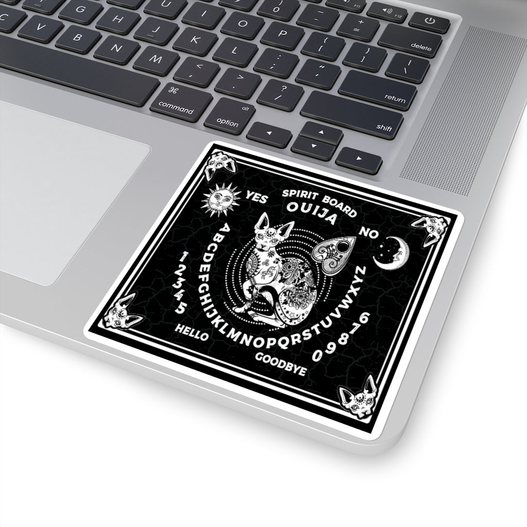 Ouija Sphynx Square Stickers