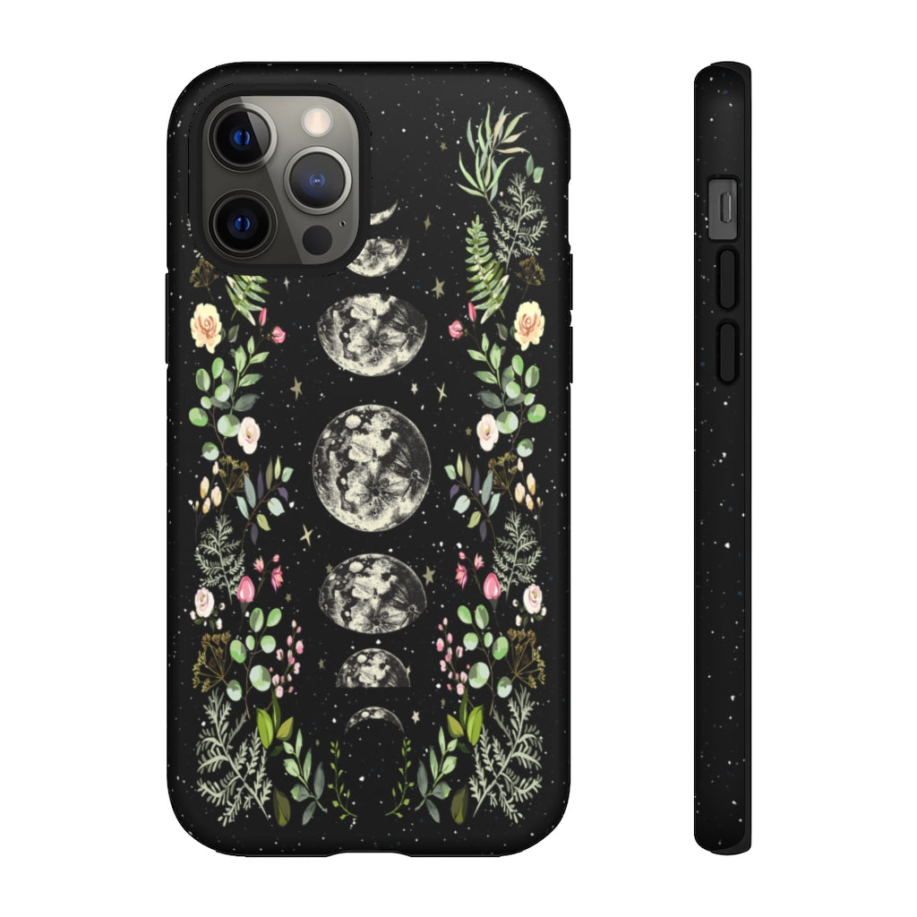 moonlit garden phone case