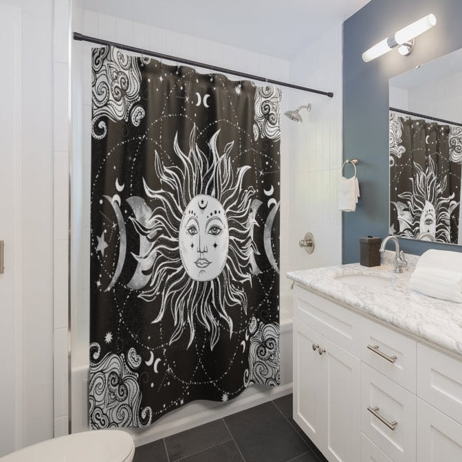 Magic Sun Shower Curtain