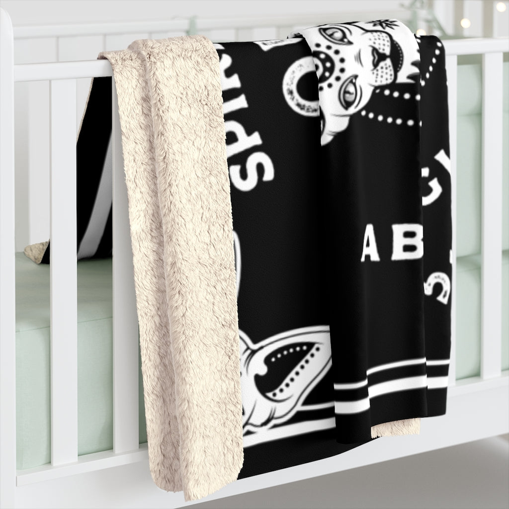 Ouija Fluffy Blanket - Spirit Board Sphynx Throw