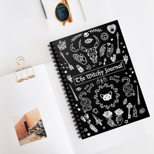 The Witchy Journal: Witch Notebook / Wicca Diary / Tarot Journal