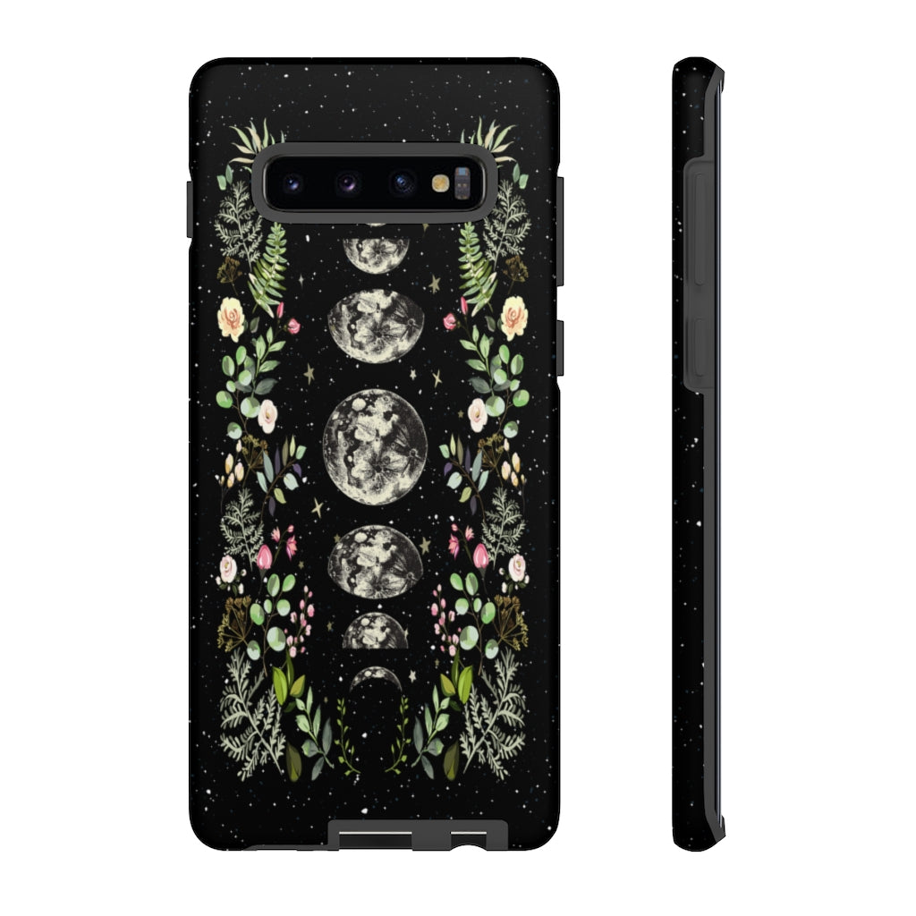 moonlit garden phone case