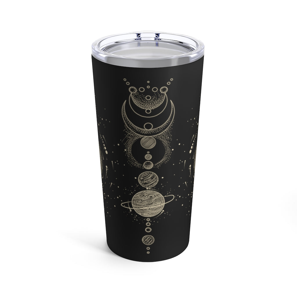 Moon Tumbler - 20oz Sacred Geometry Tavel Mug