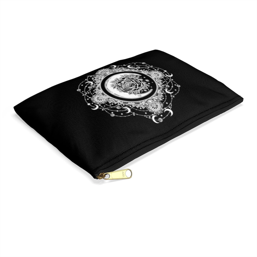 Moon Mandala Coin Purse / Accessory Pouch