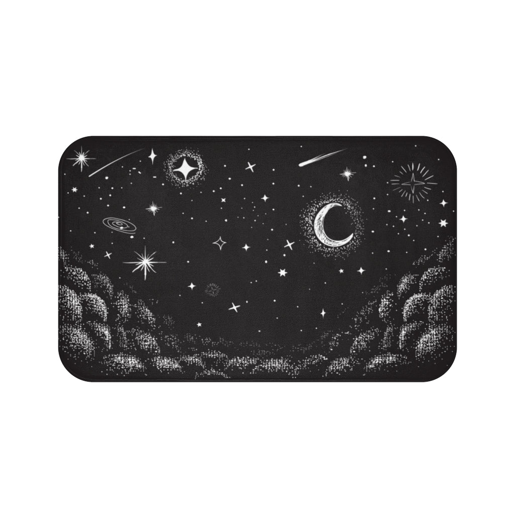 Starry Night Bath Mat