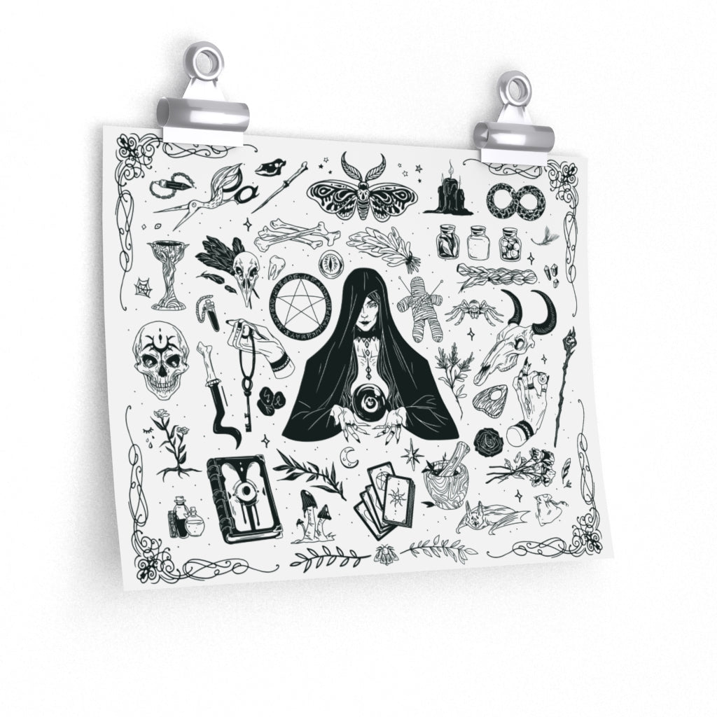 Witchy Art Print