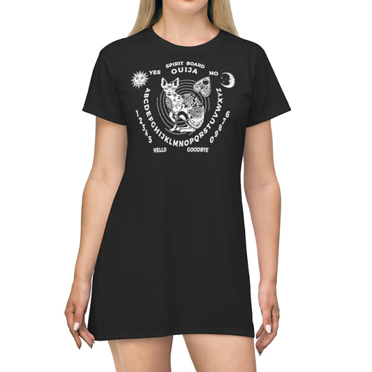 Ouija Sphynx Shirt Dress