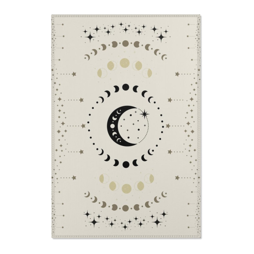 Beige Moon Area Rug