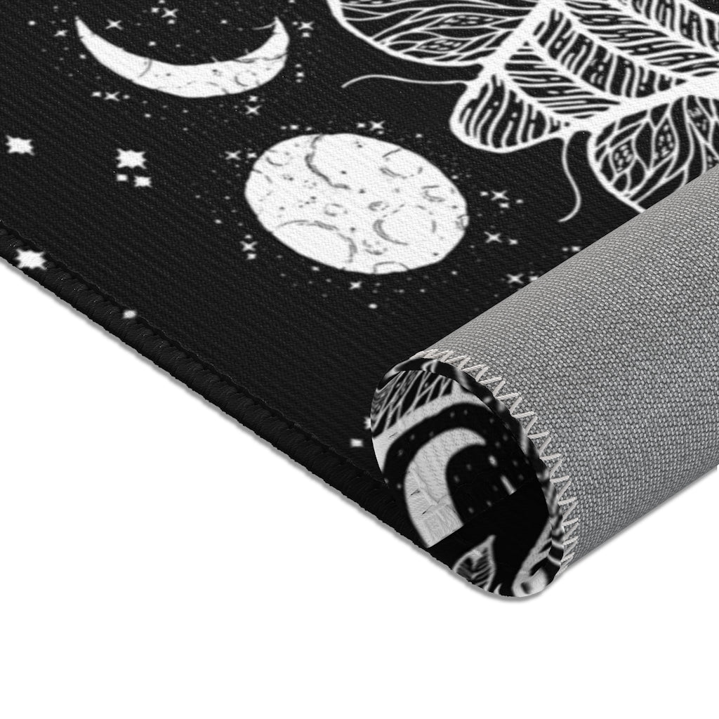 The Gothic Moth Area Rug