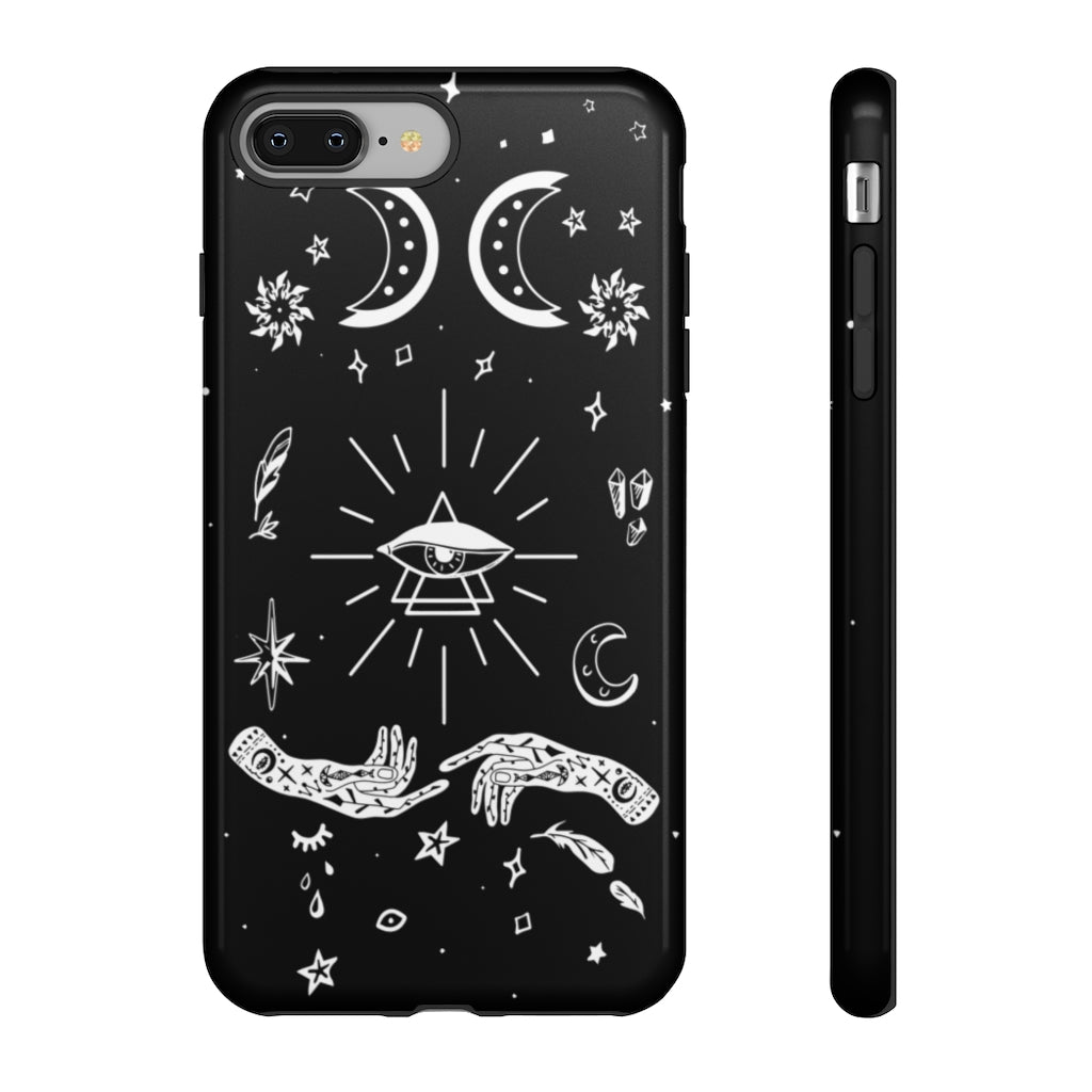 Mystical Phone Case - Third Eye & Moons