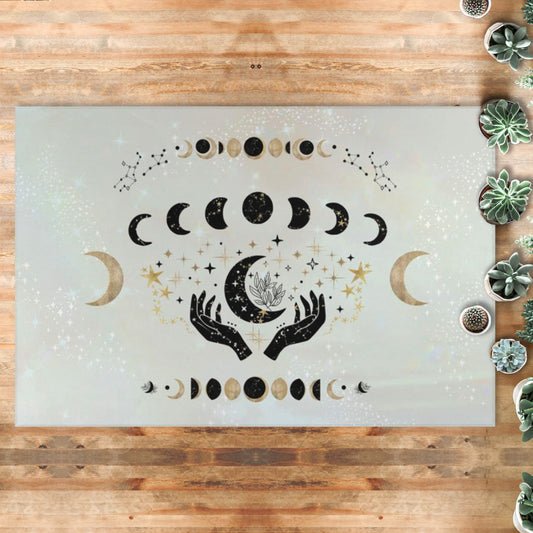 Celestial Moon Area Rug