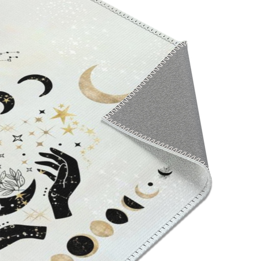 Celestial Moon Area Rug