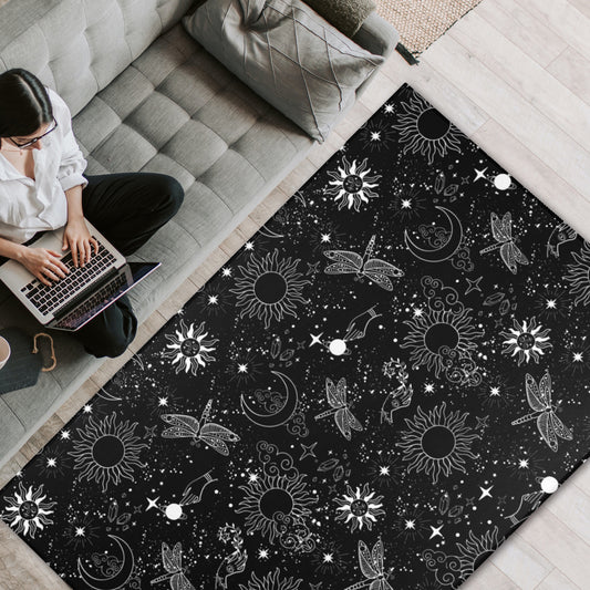 Celestial Moon Area Rug