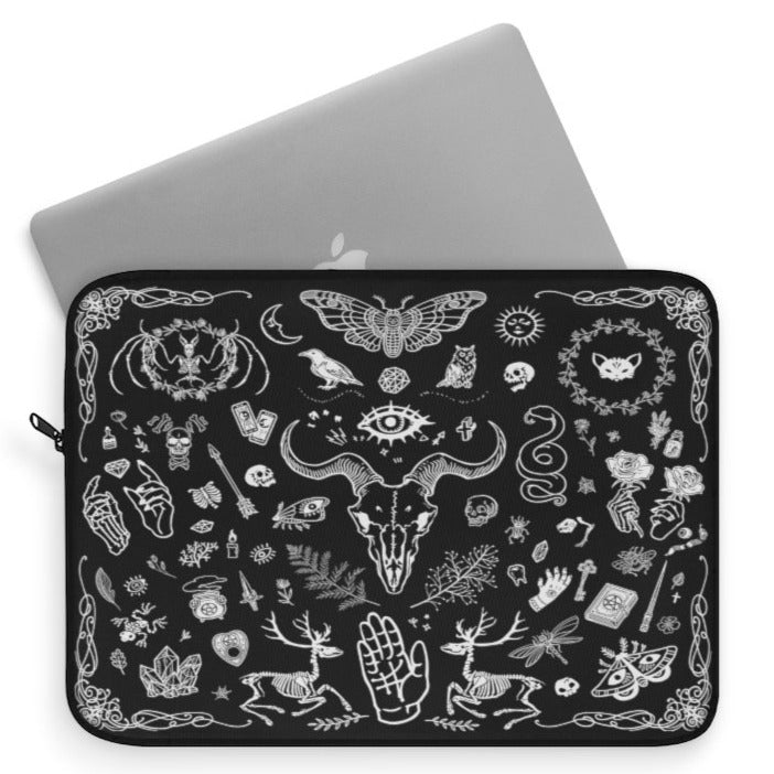 witchcraft laptop sleeve