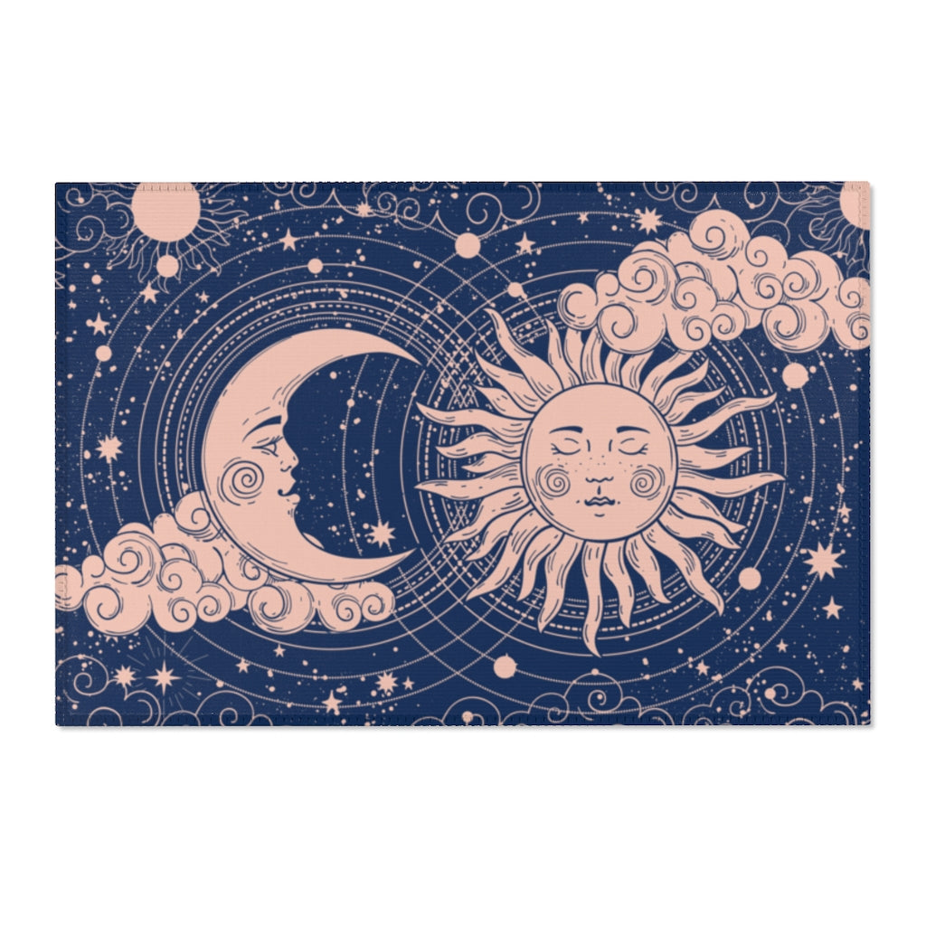 Sun and Moon Area Rug