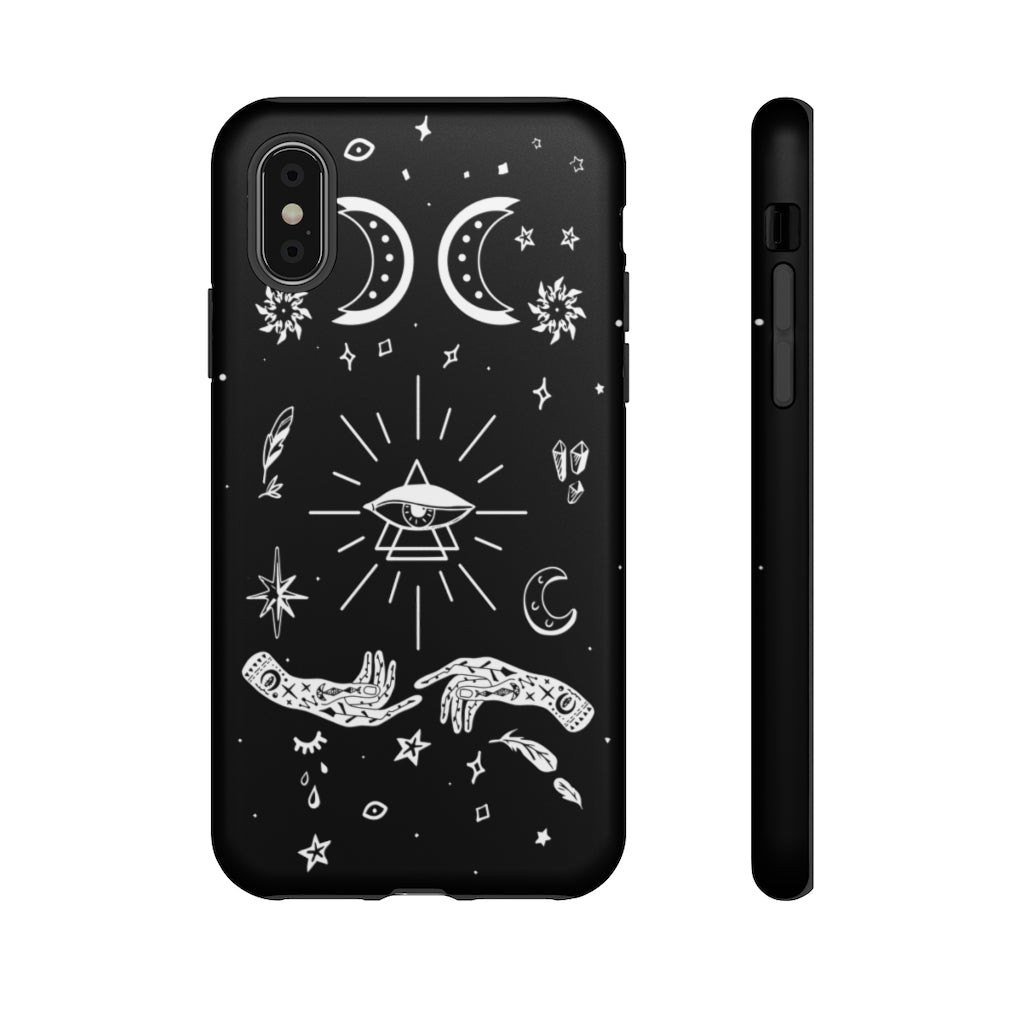 Mystical Phone Case - Third Eye & Moons