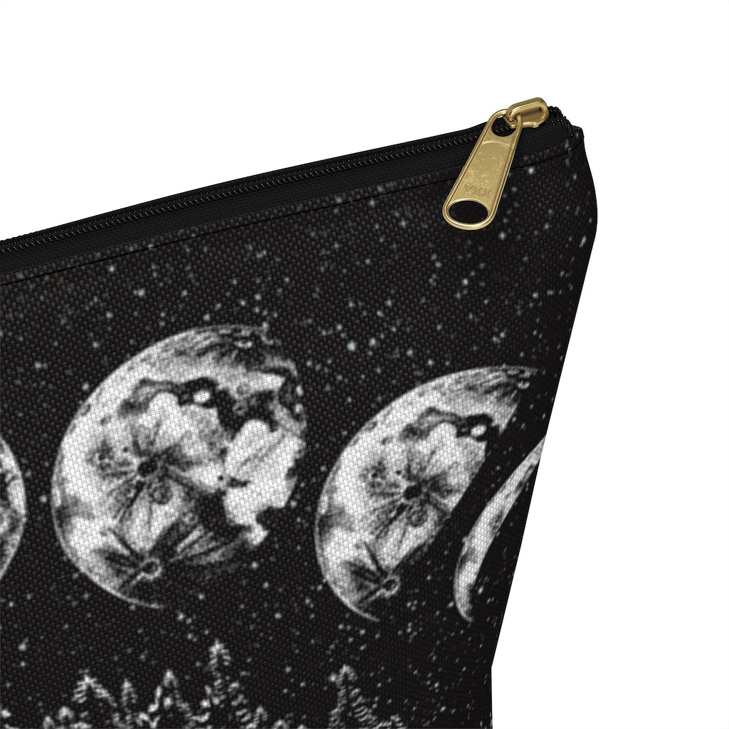 Moon Phases Accessory Pouch