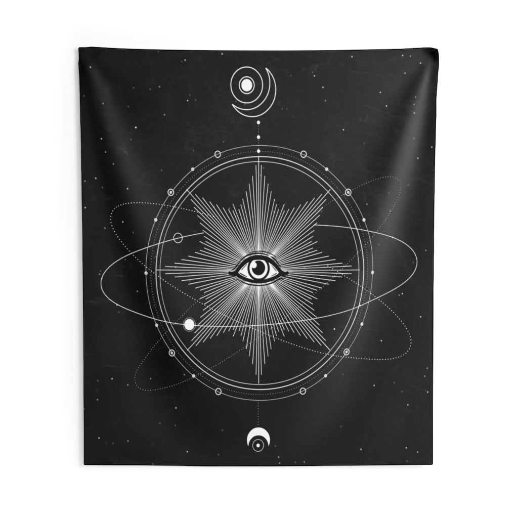Third Eye Sacred Geometry Tapestry