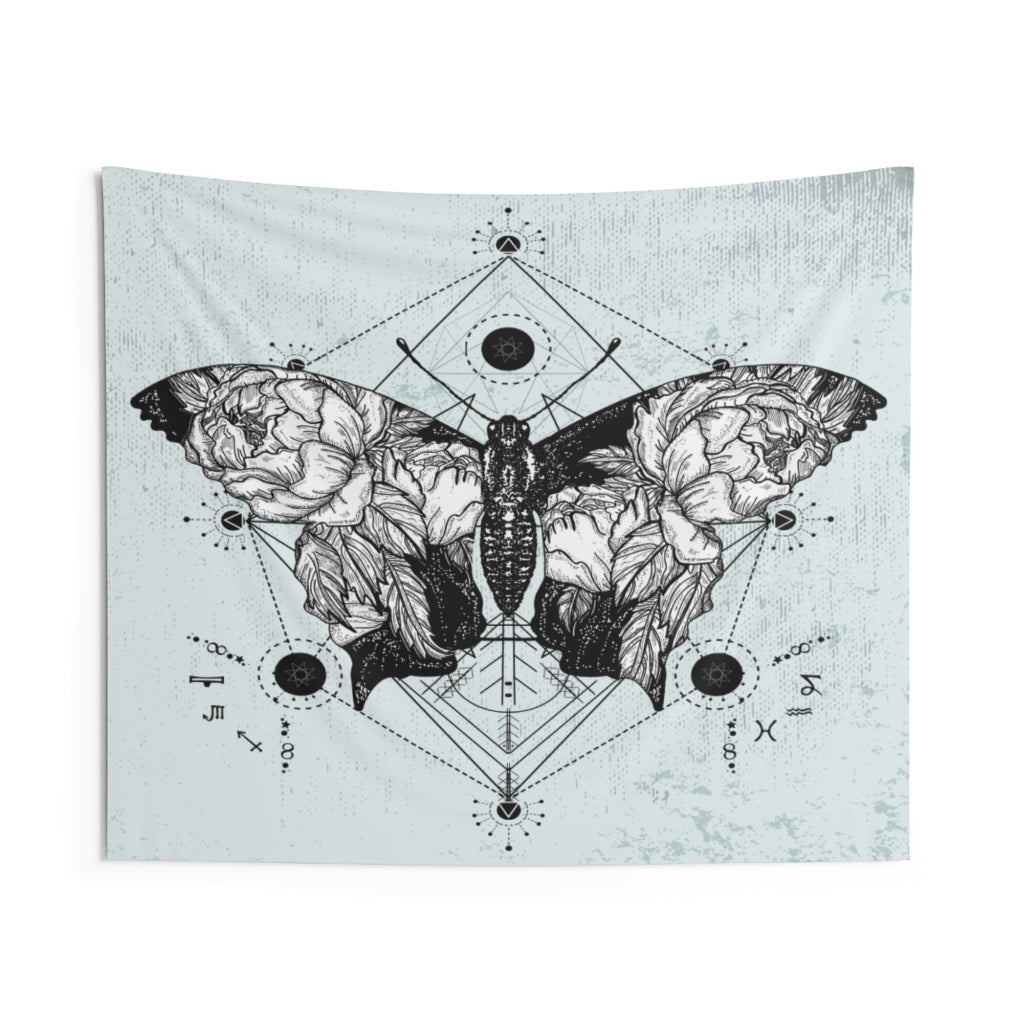 Gothic Butterfly Tapestry